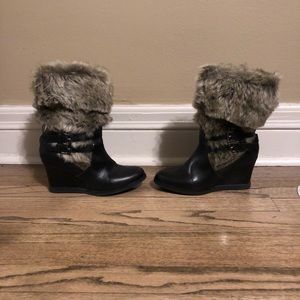 Pilar Abril Connie Wedge Boots